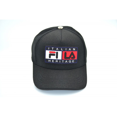 Дитяча бейсболка трекер Classic Fila 53-55 см KE T1730-109 Чорна Дитяча бейсболка трекер Classic Fila 53-55 см KE T1730-109 Чорна