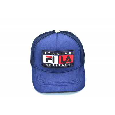 Дитяча бейсболка трекер Classic Fila 53-55 см KE T1730-111 Синя Дитяча бейсболка трекер Classic Fila 53-55 см KE T1730-111 Синя