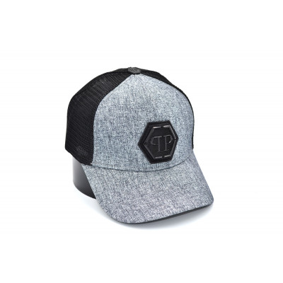 Дитяча кепка trucker Classic Philipp Plein 53-55 см KE T1730-161 Світло-сіра