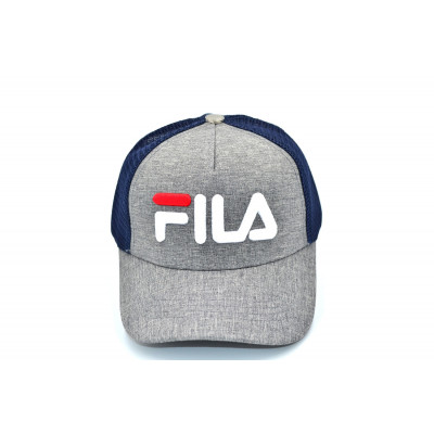 Дитяча бейсболка трекер Classic Fila 53-55 см KE T1730-102 Світло-сіра Дитяча бейсболка трекер Classic Fila 53-55 см KE T1730-102 Світло-сіра