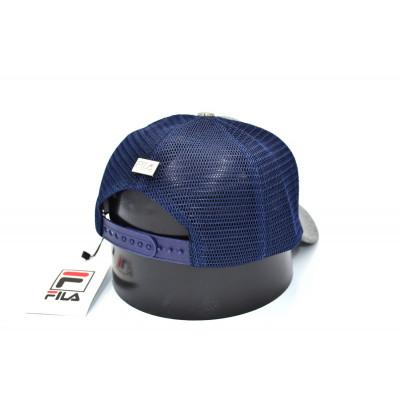 Дитяча бейсболка трекер Classic Fila 53-55 см KE T1730-102 Світло-сіра Дитяча бейсболка трекер Classic Fila 53-55 см KE T1730-102 Світло-сіра