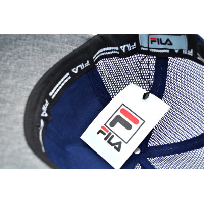 Дитяча бейсболка трекер Classic Fila 53-55 см KE T1730-102 Світло-сіра Дитяча бейсболка трекер Classic Fila 53-55 см KE T1730-102 Світло-сіра