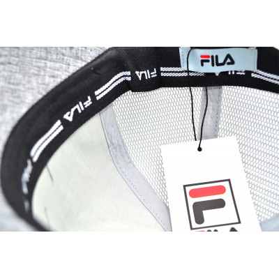 Дитяча бейсболка трекер Classic Fila 53-55 см KE T1730-112 Світло-сіра Дитяча бейсболка трекер Classic Fila 53-55 см KE T1730-112 Світло-сіра