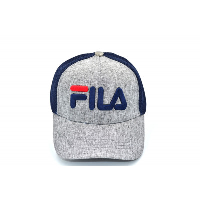 Дитяча бейсболка трекер Classic Fila 53-55 см KE T1730-103 Світло-сіра Дитяча бейсболка трекер Classic Fila 53-55 см KE T1730-103 Світло-сіра