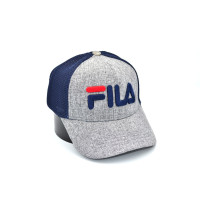 Дитяча бейсболка трекер Classic Fila 53-55 см KE T1730-103 Світло-сіра Дитяча бейсболка трекер Classic Fila 53-55 см KE T1730-103 Світло-сіра