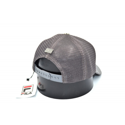 Дитяча бейсболка трекер Classic Fila 53-55 см KE T1730-113 Світло-сіра Дитяча бейсболка трекер Classic Fila 53-55 см KE T1730-113 Світло-сіра