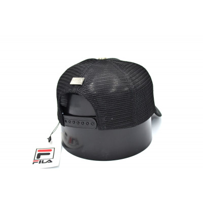 Дитяча бейсболка трекер Classic Fila 53-55 см KE T1730-114 Чорна Дитяча бейсболка трекер Classic Fila 53-55 см KE T1730-114 Чорна