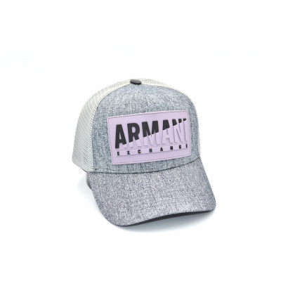 Кепка trucker Classic Armani 56-58 см KE T1730-15 Світло-сіра