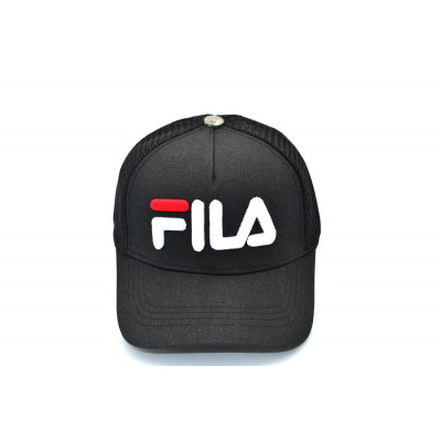 Дитяча бейсболка трекер Classic Fila 53-55 см KE T1730-105 Чорна Дитяча бейсболка трекер Classic Fila 53-55 см KE T1730-105 Чорна
