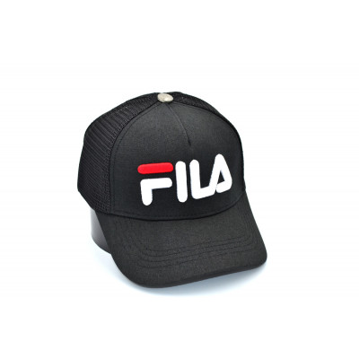 Дитяча бейсболка трекер Classic Fila 53-55 см KE T1730-105 Чорна