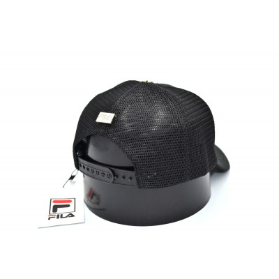 Дитяча бейсболка трекер Classic Fila 53-55 см KE T1730-105 Чорна Дитяча бейсболка трекер Classic Fila 53-55 см KE T1730-105 Чорна