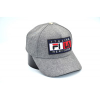 Дитяча бейсболка трекер Classic Fila 53-55 см KE T1730-106 Світло-сіра Дитяча бейсболка трекер Classic Fila 53-55 см KE T1730-106 Світло-сіра
