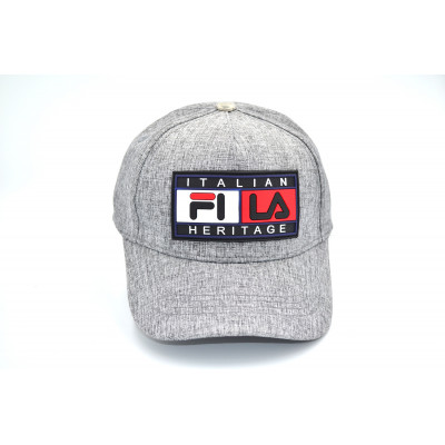 Дитяча бейсболка трекер Classic Fila 53-55 см KE T1730-107 Світло-сіра Дитяча бейсболка трекер Classic Fila 53-55 см KE T1730-107 Світло-сіра